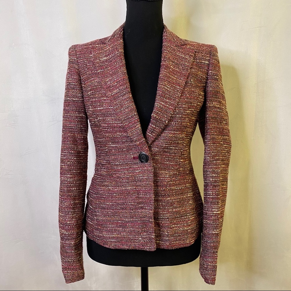 Anne Klein Tweed Jacket Blazer